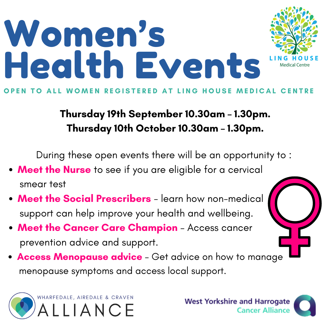 Ling House Womens Health Events