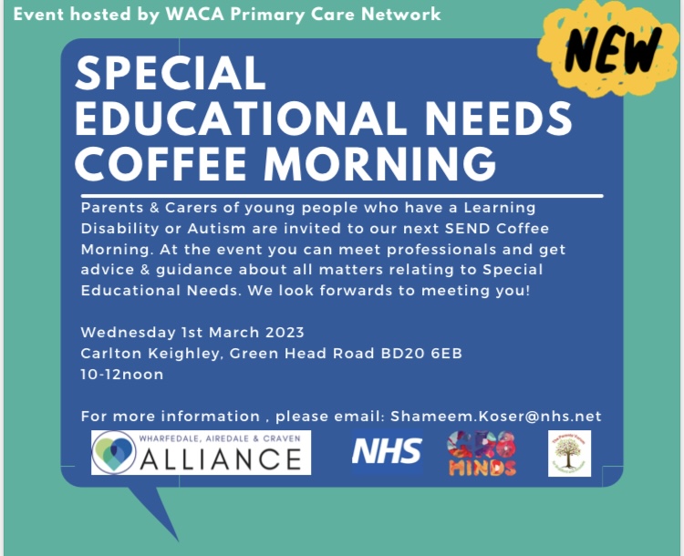 March 1st SEND Coffee Morning