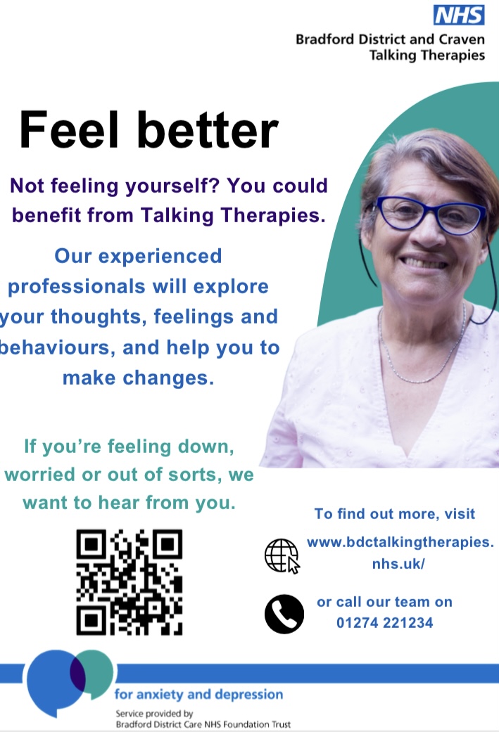 Talking Therapies Flyer